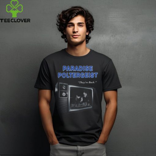 Paradise Poltergeist Fau Basketball Tee Shirt