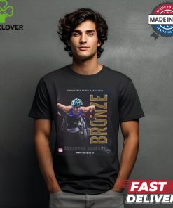 Paralympic Paris 2024 Poster Susannah Scaroni Women’s 800 Meter T54 Bronze Medal Signature t shirt