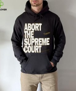 Paramore Wearing Abort The Supreme Court Hooded Sweatshirt