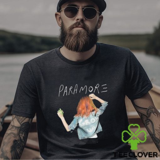 Paramore merch denim back t shirt
