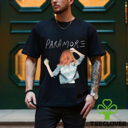 Paramore merch denim back t shirt