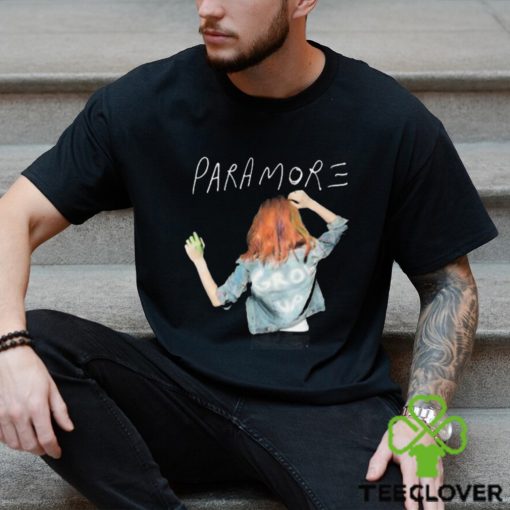 Paramore merch denim back t shirt