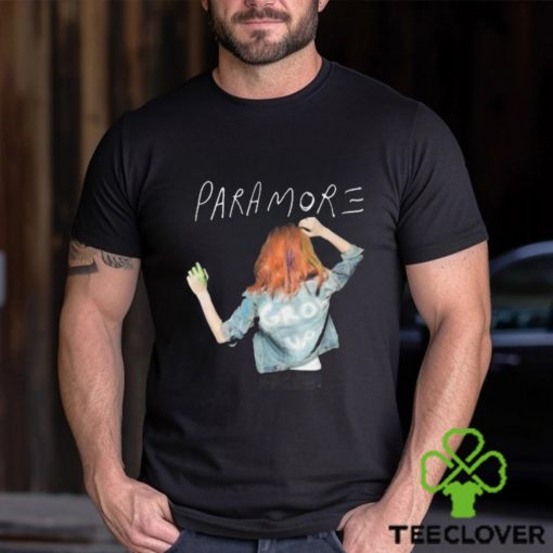 Paramore merch denim back t shirt