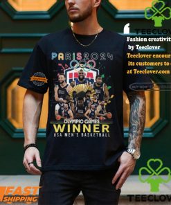 Paris 2024 Olympic Games Winner USA Men’s Basketball T Shirt