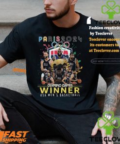Paris 2024 Olympic Games Winner USA Men’s Basketball T Shirt
