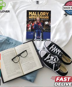 Paris Paralympics 2024 Poster Mallory Weggemann Signature Women’s 200m Im Sm7 Gold Medal t shirt
