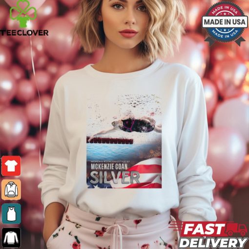 Paris Paralympics 2024 Poster Women’s 400M Freestyle S7 McKenzie Coan Silver Medal t shirt