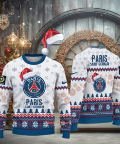 Paris Saint Germain 2024 Merry Christmas New Ugly Sweater