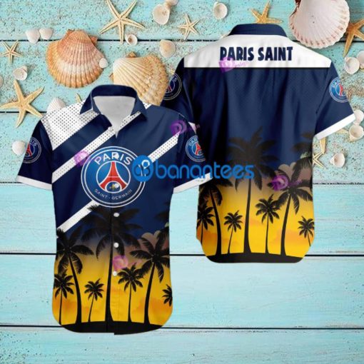 Paris Saint Germain FC 3D Printing Coconut Beach Hawaiian Shirt