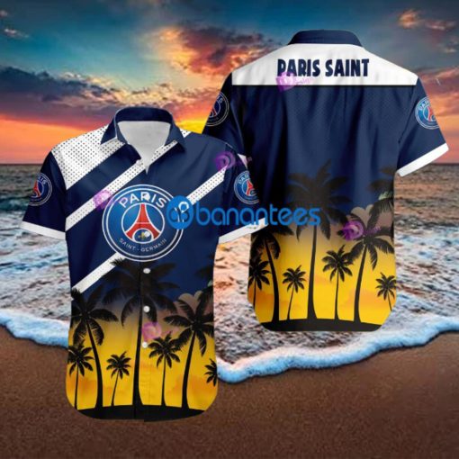 Paris Saint Germain FC 3D Printing Coconut Beach Hawaiian Shirt