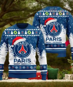 Paris Saint Germain PSG 3D Christmas Sweater 2023