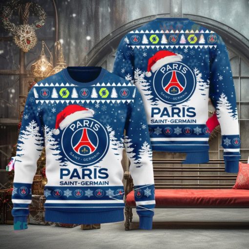 Paris Saint Germain PSG 3D Christmas Sweater 2023