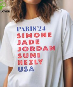 Paris Simone Jade Jordan Suni Hezle Usa 2024 Unisex T Shirt