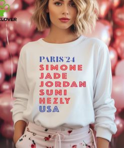 Paris Simone Jade Jordan Suni Hezle Usa 2024 Unisex T Shirt