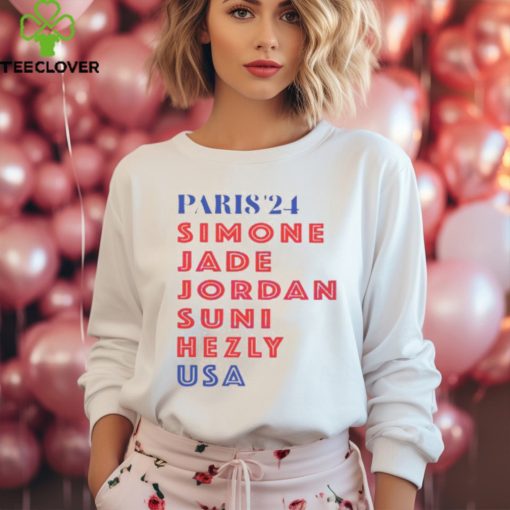 Paris Simone Jade Jordan Suni Hezle Usa 2024 Unisex T Shirt