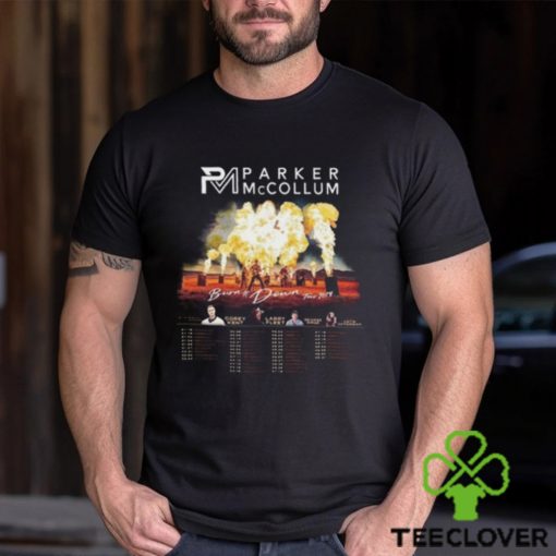 Parker McCollum Burn It Down Tour 2024 T Shirt
