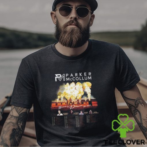 Parker McCollum Burn It Down Tour 2024 T Shirt