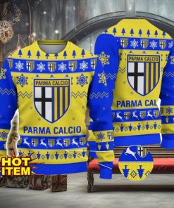 Parma Calcio 1913 Team Football Lega Serie A Ugly Christmas Sweater Christmas Gift