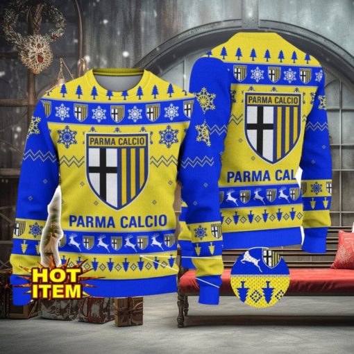 Parma Calcio 1913 Team Football Lega Serie A Ugly Christmas Sweater Christmas Gift