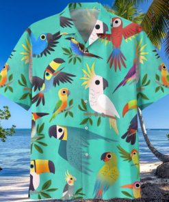 Parrot Blue Awesome Design Unisex Hawaiian Shirt For Men And Women Dhc17062981