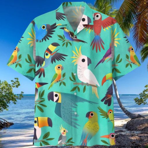 Parrot Blue Awesome Design Unisex Hawaiian Shirt For Men And Women Dhc17062981