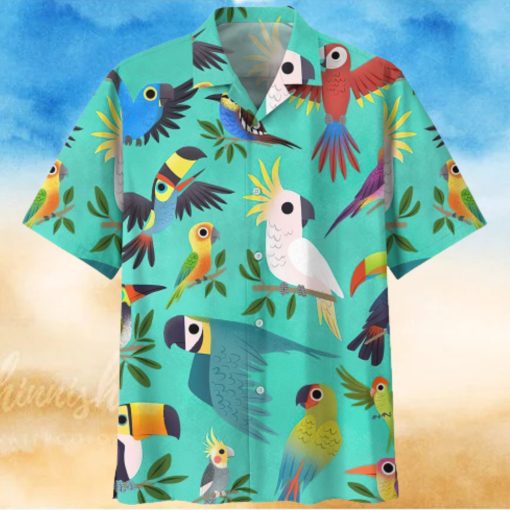 Parrot Blue Awesome Design Unisex Hawaiian Shirt For Men And Women Dhc17062981