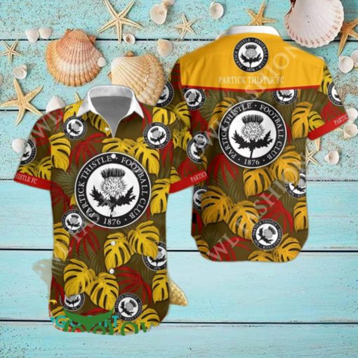 Partick Thistle F.C. SPFL Football Champion Hawaiian Shirt Summer 2024