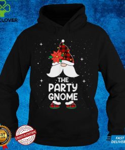 Party Gnome Buffalo Plaid Matching Family Christmas Pajama T Shirt