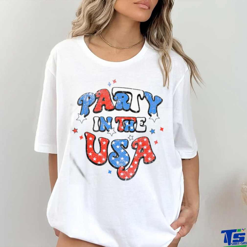 Party In The USA American Flag 4th Of July T Shirt