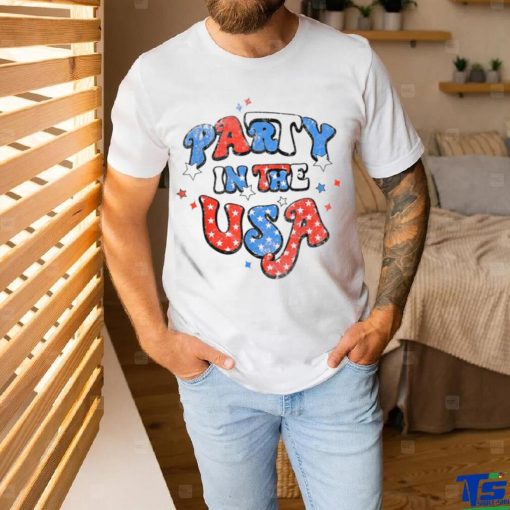 Party In The USA American Flag 4th Of July T Shirt