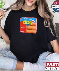 Party Size Ctespn Crackers t shirt