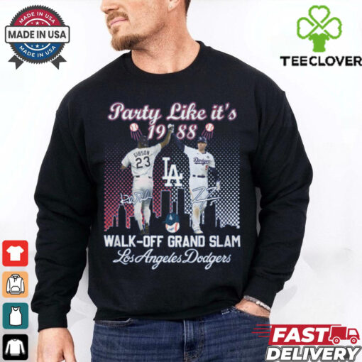 Party like it_s 1988 walk off grand slam losangeles Dodgers shirt