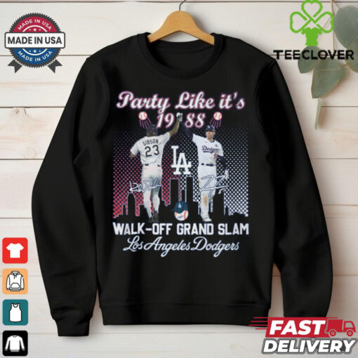 Party like it_s 1988 walk off grand slam losangeles Dodgers shirt