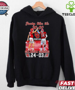 Party like it’s 2000 Oklahoma Sooners shirt