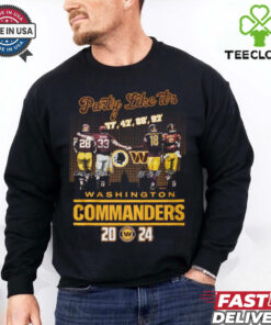 Party like its washington commanders 2024 shirt