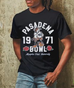 Pasadena Bowl Memphis State University 1971 Shirt 1 Pasadena Bowl Memphis State University 1971 Shirt