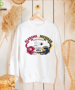 Pasadena Rose Bowl Game 2024 Playoff Semifinal Michigan Wolverines Vs Alabama Crimson Tide Shirt