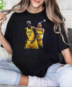 Pascal Siakam And Tyrese Haliburton Of Indiana Pacers T Shirt