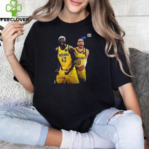 Pascal Siakam And Tyrese Haliburton Of Indiana Pacers T Shirt