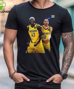 Pascal Siakam And Tyrese Haliburton Of Indiana Pacers T Shirt