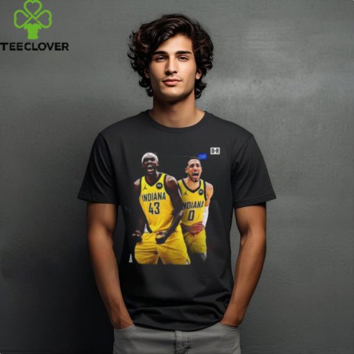 Pascal Siakam And Tyrese Haliburton Of Indiana Pacers T Shirt