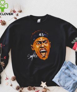 Pascal Siakam head scream Indiana Pacers basketball player signature shirt