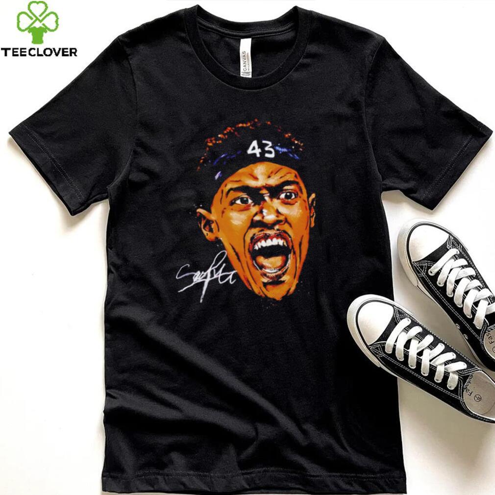 Pascal Siakam head scream Indiana Pacers basketball player signature shirt Pascal Siakam head scream Indiana Pacers basketball player signature shirt