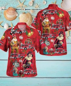 Passaic, New Jersey, Passaic Fire Department Christmas Hawaiian Shirt Special Edition Aloha Shirt