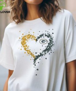 Passion Heart Green Bay Packers Shirt