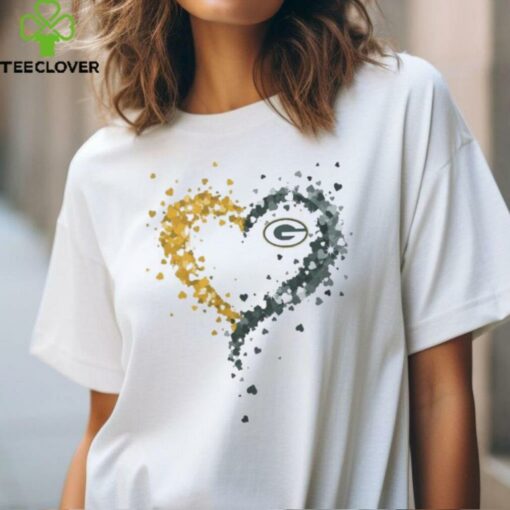 Passion Heart Green Bay Packers Shirt