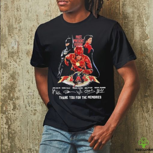 Past Present Future The Flash Thank You For The Memories T Shirt