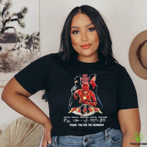 Past Present Future The Flash Thank You For The Memories T Shirt