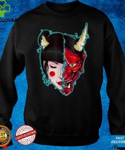 Pastel Goth Geisha Hannya Mask Shapeshifter T Shirt