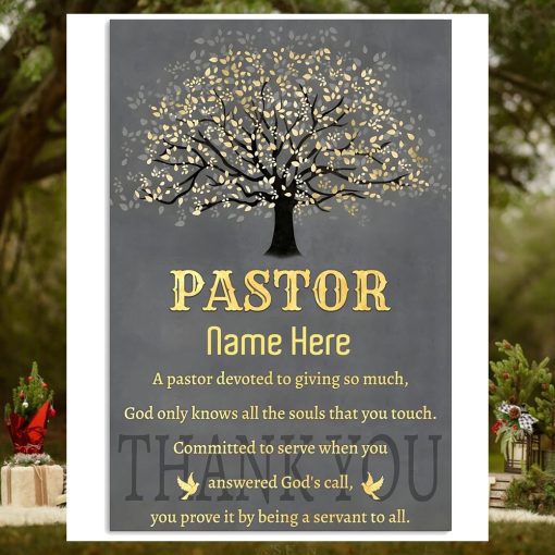 Pastor Vertical Poster